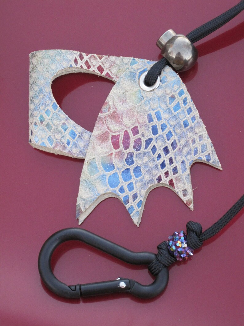 Rainbow Lizard Harness with Wings