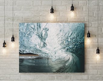 Ocean Print, Ocean Photography, Digital Download, Wave Print, Wave Art, Sea Wall Art, Ocean Printable Art, Blue Wall Art, Surf Print Art