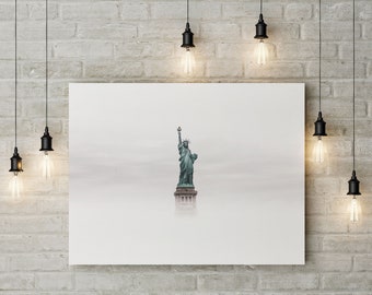 Estatua de la Libertad, dama libertad, Nueva York, estatua de la libertad, impresión de Nueva York, minimalista moderno, decoración minimalista, decoración moderna del hogar, decoración imprimible