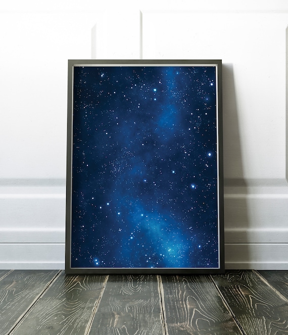 Galaxy Printable, Abstract Art Instant Download, Astrology Print, Space Print, Modern Art, Space, Galaxy Art, Space Art Astrology Printable