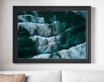 Sea Print, Sea wall art, Sea Printable, Wave Printable, Sea Art, Ocean Waves Art, Sea Photography, Water Waves Printable, Ocean Waves, Sea