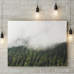 Scandinavian Wall Art Poster, Forest Print, Nature Photography, Pine Trees Print, Printable Digital Download, Scandinavian Wall Art Decor