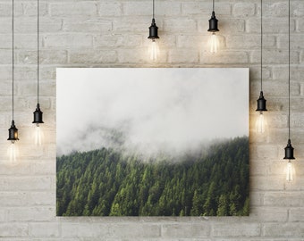 Scandinavian Wall Art Poster, Forest Print, Nature Photography, Pine Trees Print, Printable Digital Download, Scandinavian Wall Art Decor