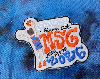 goose the band nyc msg 2026 basketball patch day of show