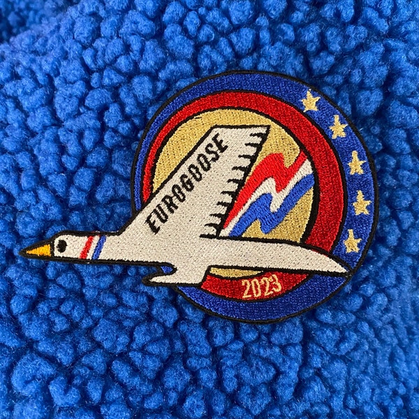 euro tour goose the band patch europe november 2023 embroidered patch