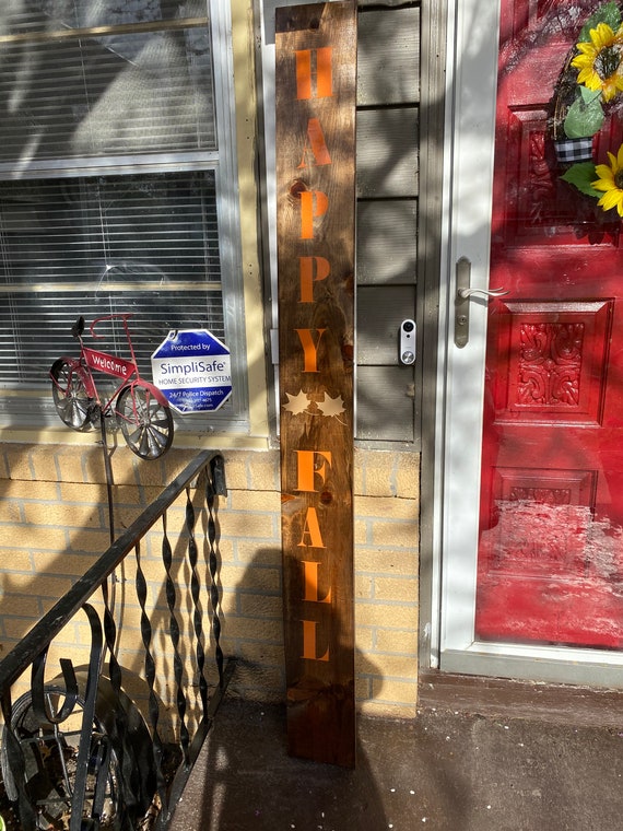 Fall Front Door Board Etsy