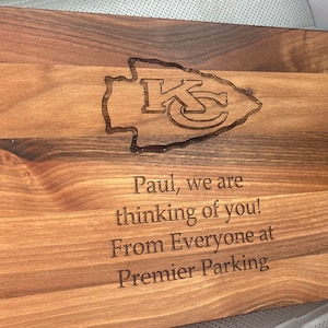 Kansas City Chiefs Cutting Board