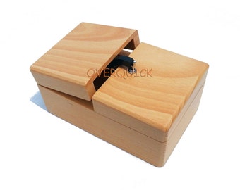 Solid Wood Useless Box Useless Machine