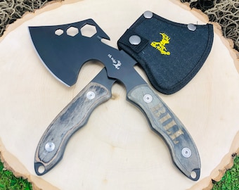 Engraved Axe, Personalized Hatchet with Nylon Sheath, Xmas Gift