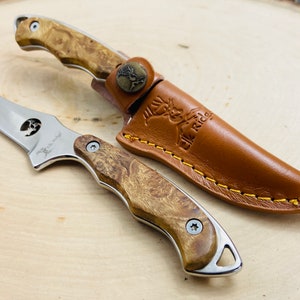 Groomsmen Gift | Personalized Hunting Knife | Engraved Groomsman Proposal | Wedding Thank you for Best Man zdjęcie 1