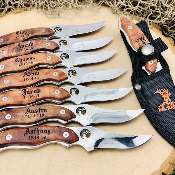 Groomsmen Knives Etsy