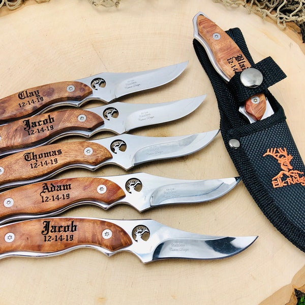 Laser Engraved Knife Etsy