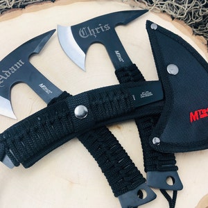 Set of 5 Cool Hatchets / Axes, Great Groomsmen Gift Ideas, Personalized ...