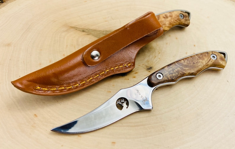 Groomsmen Gift | Personalized Hunting Knife | Engraved Groomsman Proposal | Wedding Thank you for Best Man zdjęcie 3