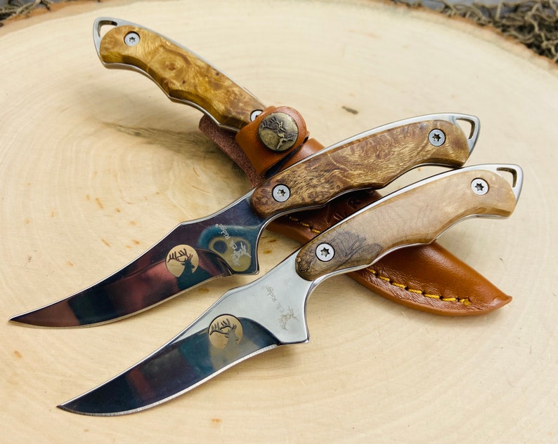 Groomsmen Gift | Personalized Hunting Knife | Engraved Groomsman Proposal | Wedding Thank you for Best Man zdjęcie 6