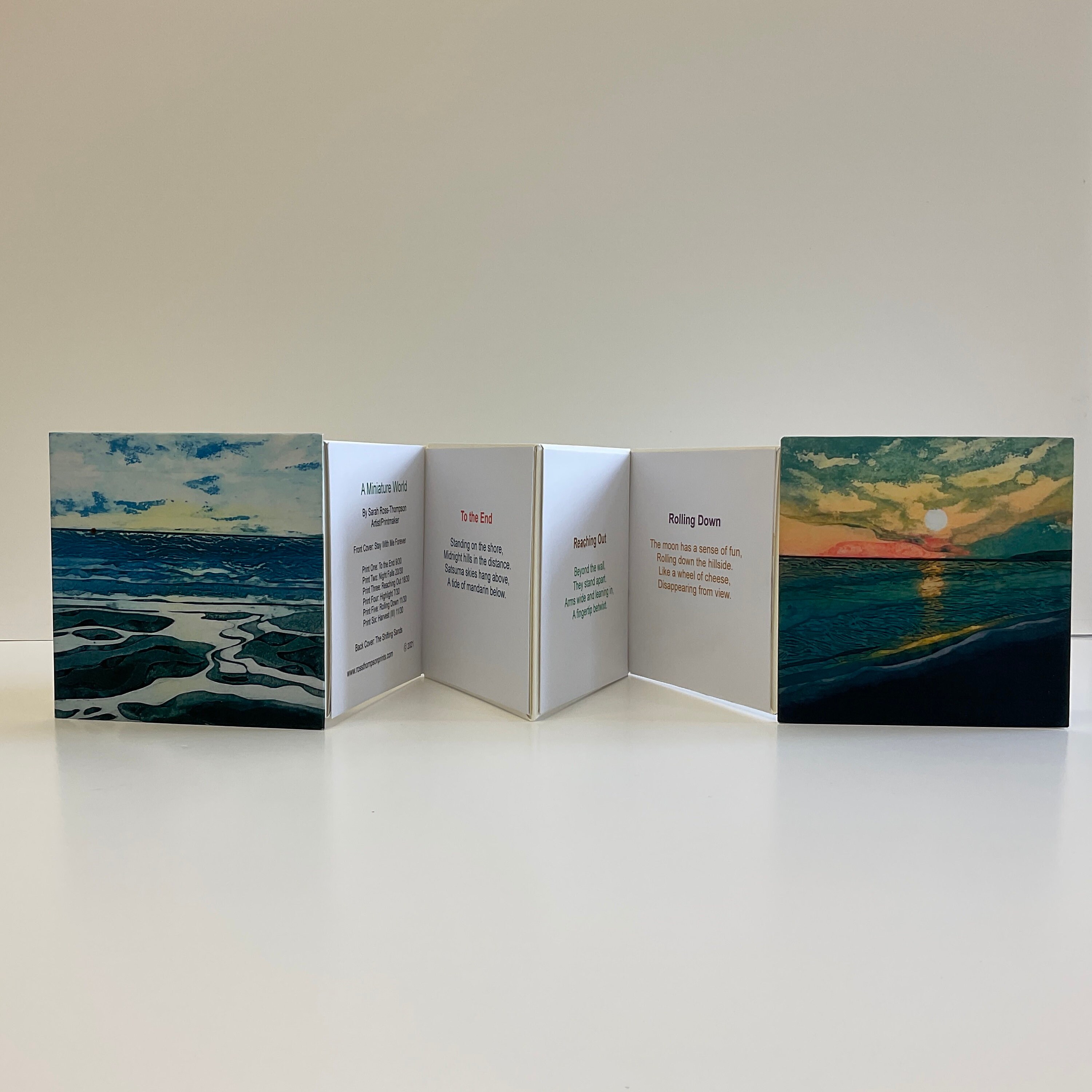 Concertina Artist Book No. 7 Etsy