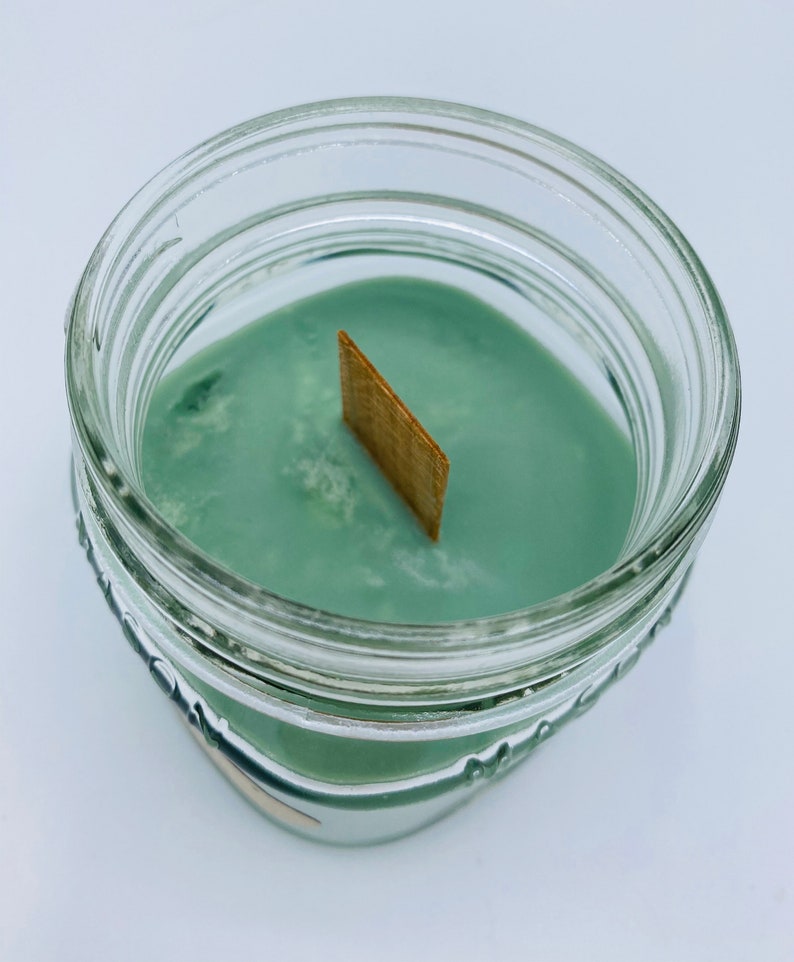 TWILIGHT WOODS Wood Wick 8oz Soy Candle. Mason Jar Candle. Etsy