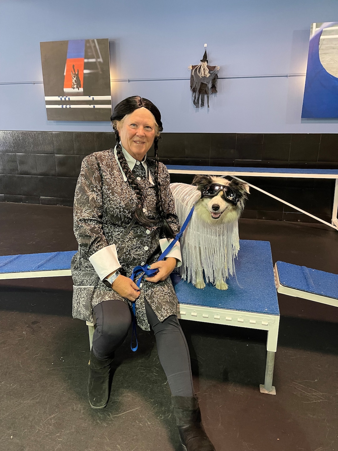 Halloween Costumes, Matching Dog and Servant, Wednesday, Cousin It Etsy