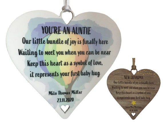 The day you became my Daddy Fathers Day Gift Daddy Grandparents Gifts Personalised New Baby Present for Auntie Uncle Nanny Grandad Grandma Grandpa Godparents 10cm Bespoke Heart Keepsake The day you became my Daddy Fathers Day Gift Daddy Grandparents Gifts Personalised New Baby Present for Auntie Uncle Nanny Grandad Grandma Grandpa Godparents 10cm Bespoke Heart Keepsake