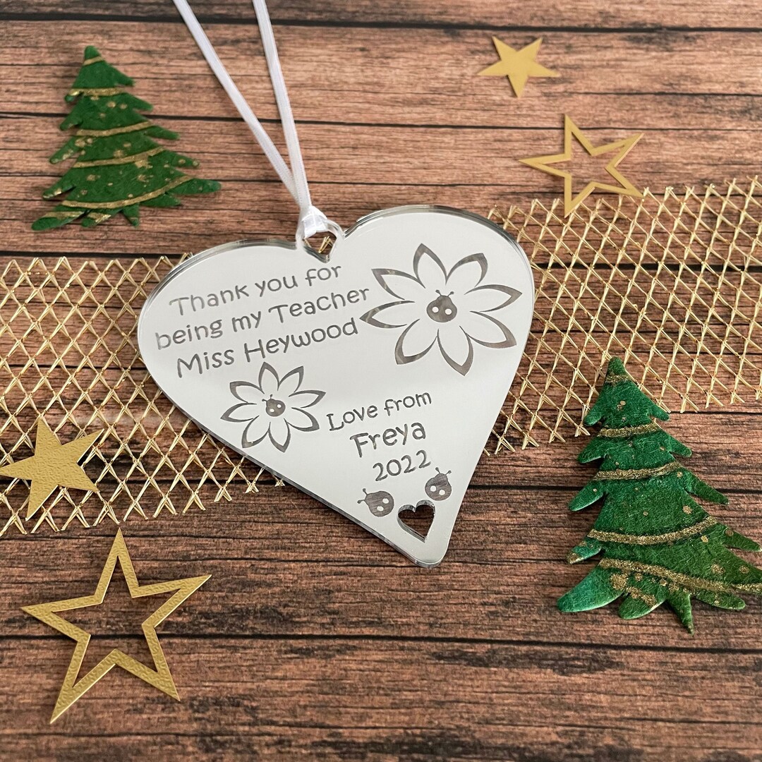 Personalised Teacher Gifts End of Term Thank You Present Best - Etsy UK