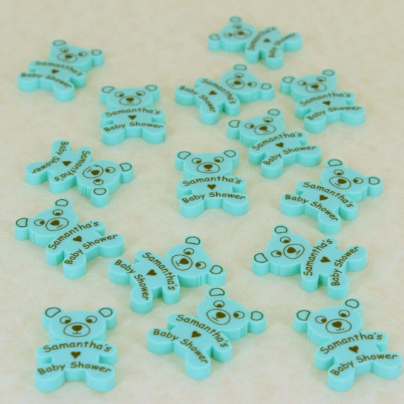 Christening Decorations Personalised Favours Teddy Bear Party Etsy