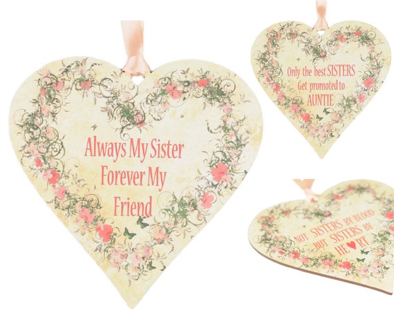 Friendship Gifts Personalised Best Friends Christmas Gifts Colleagues  Present Neighbours Besties Sisters Family Name Thank You Heartstrings 