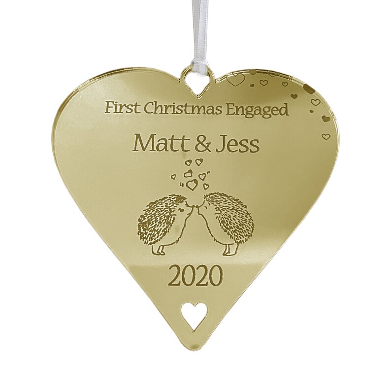2022 Fiance Christmas Gifts First Christmas Engaged 2022 Personalised Bauble Fiancé Gift Etsy