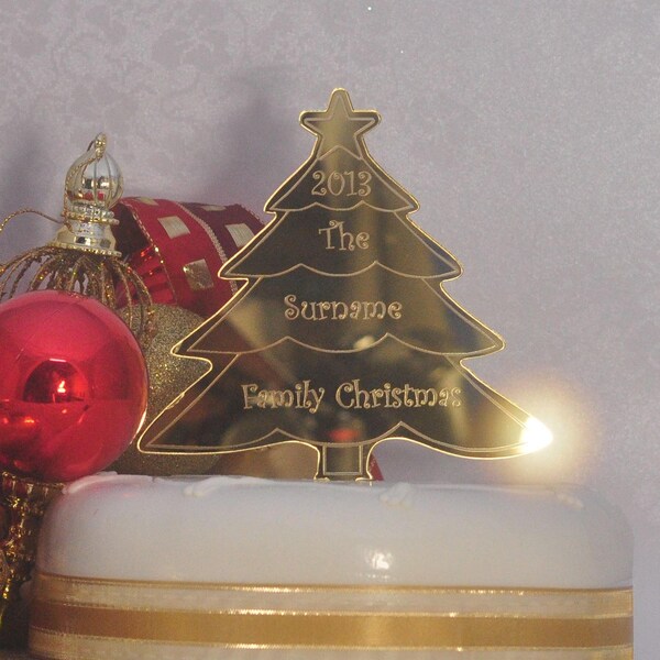 Tree Cake Topper Etsy UK