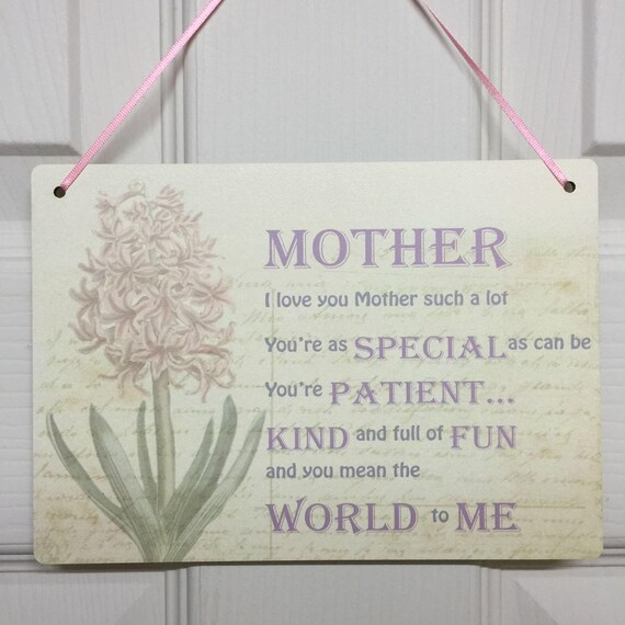 Personalised Mirror R Christmas Gift Mum Mummy Gran Nan