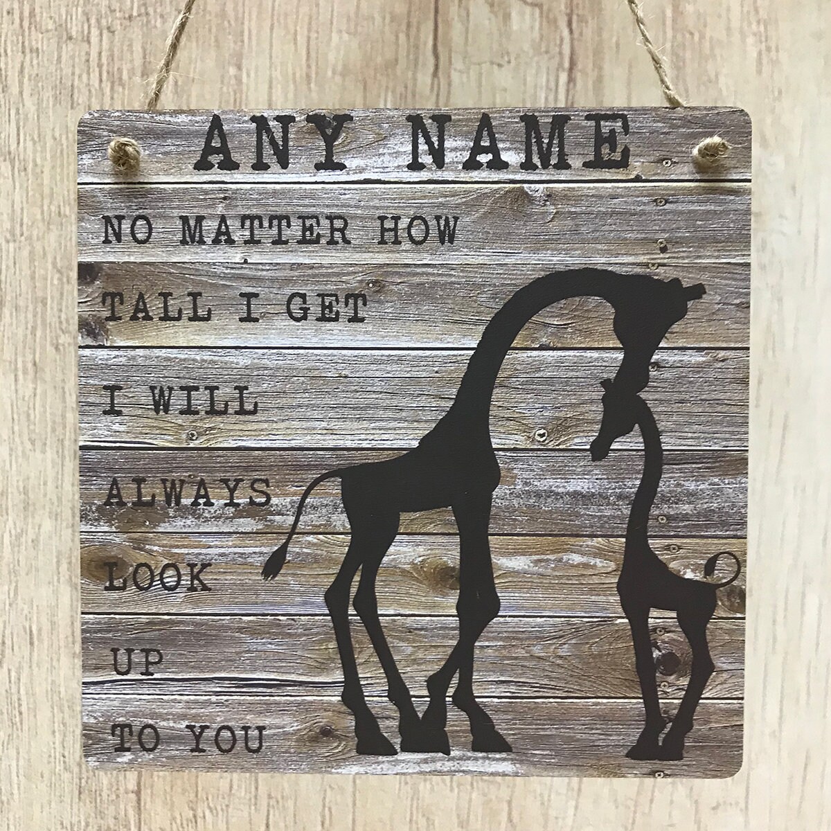 Mothers Day Gifts Personalised Giraffe Mummy No Matter How Etsy Ireland
