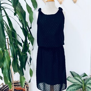 Vintage party dress, black, sheer, Dorothy Perkins, fashionista