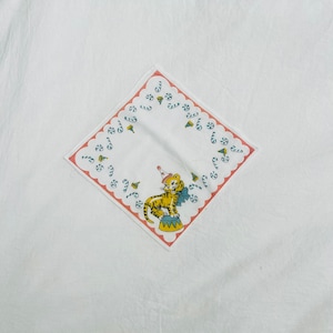 Vintage child’s handkerchief, hanky, baby