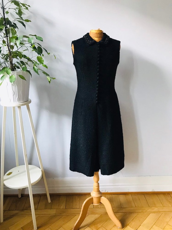 black beaded collar dress Halter Homecoming Dresses Two Pieces Beaded Bodice Short Prom Dresses US6 / As The Pictures