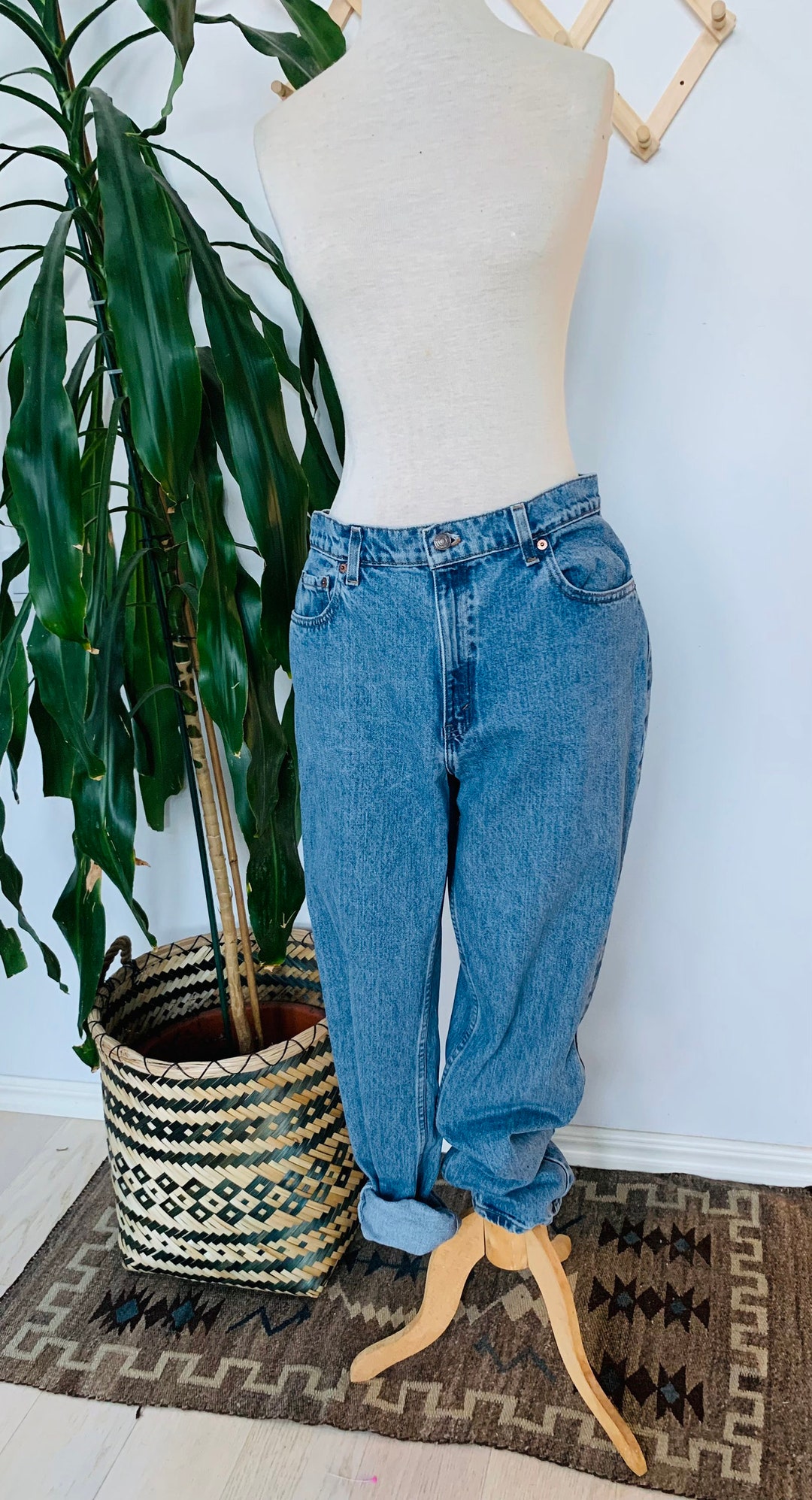 Buy Vintage Levi's Jeans, High Waisted, Boyfriend, 517 Online in