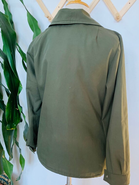 Vintage jacket, green, unisex, 1970s 1980s, Swedi… - image 5