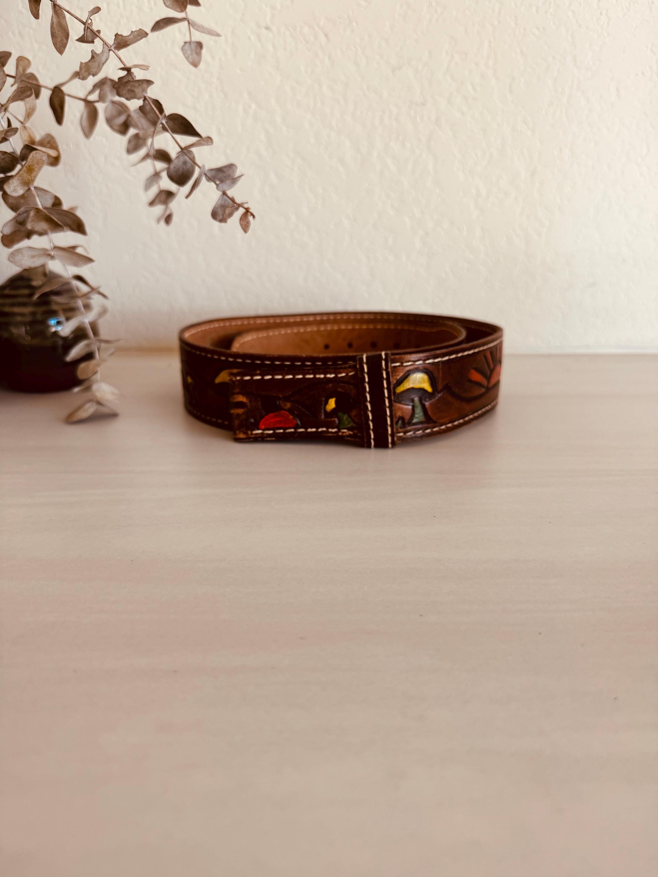 小物 Todayful Vintage Leather Belt XZQTIVE Women Men Genuine Leather Belt Vintage Ladies