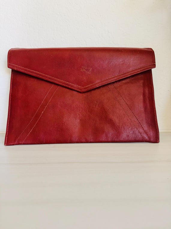 Vintage envelope bag, document folder - image 2