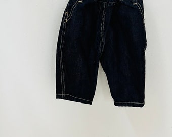 Vintage baby jeans, unisex, Petit Bateau, 3 months