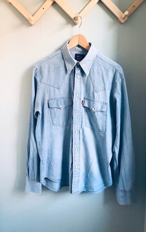 levis black denim shirt womens