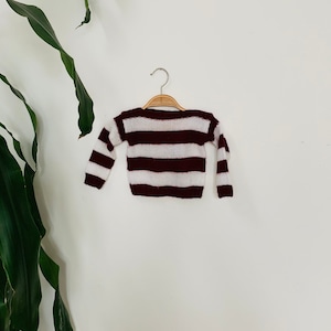 Kids unisex sweater, striped, boy, girl