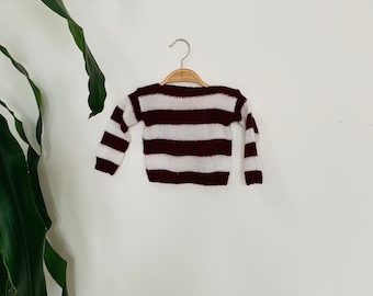 Kids unisex sweater, striped, boy, girl