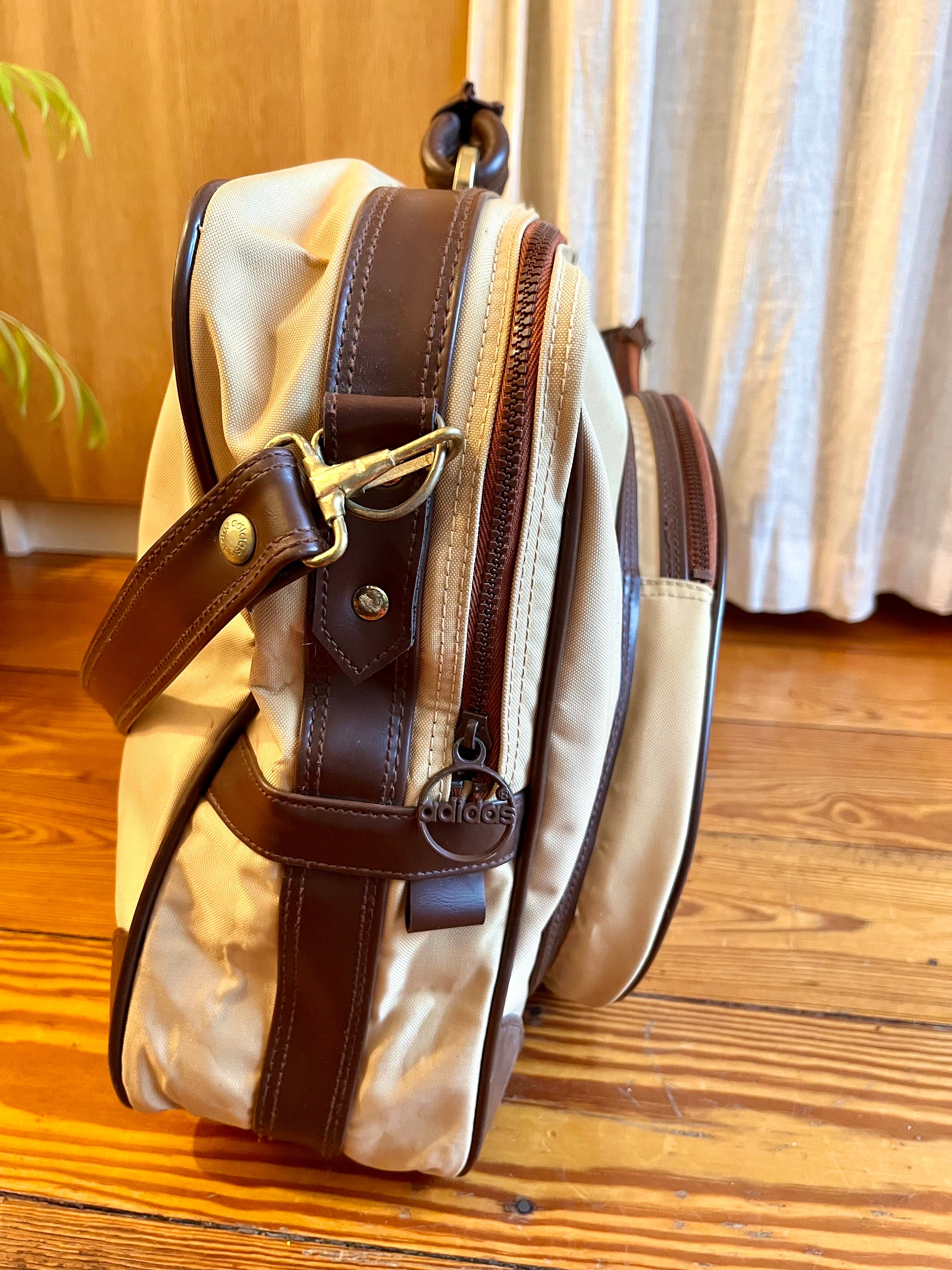 Sac de sports vintage DONNAY pour raquette de sqash ou