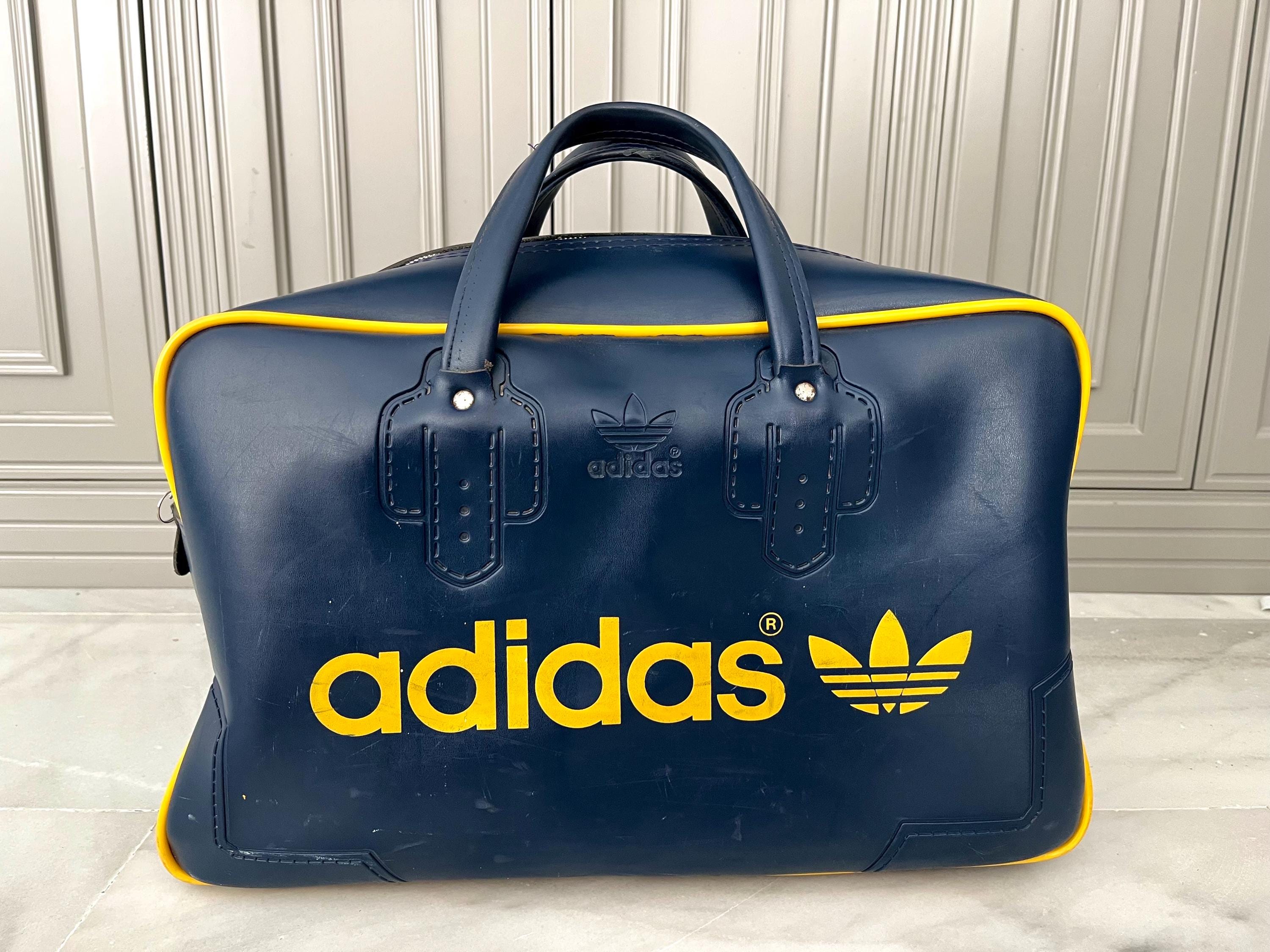 Vintage 70's Adidas Deadstock Tennis Bag Very Rare Authentic