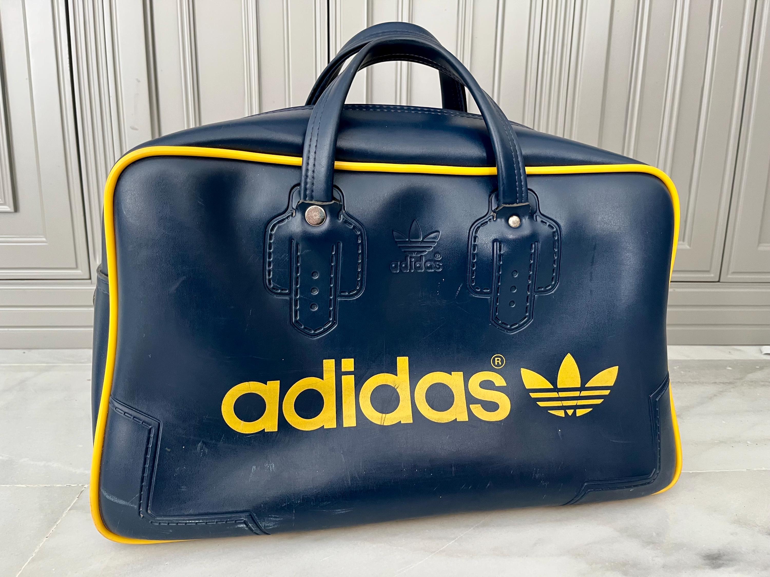 70s80s adidas VINTAGE BAG テニス Vintage 70's Adidas Deadstock Tennis Bag Very Rare Authentic