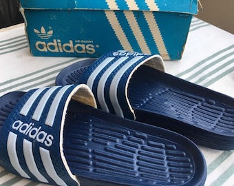 COMES OUT!! New Old Stock Adidas Adilettes 80’s EU 36 flip flops