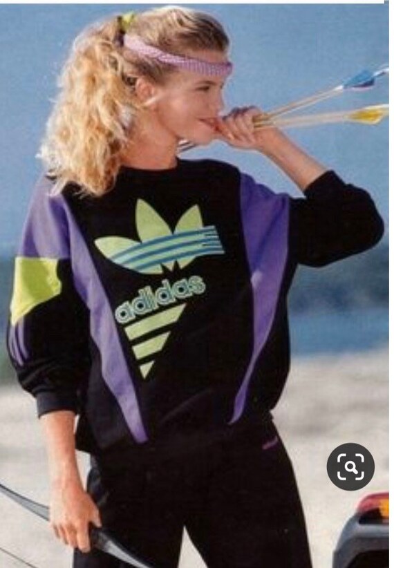 Adidas Sweatshirt Sweater Vintage 80s M