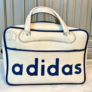Amazing Vintage Adidas 70's Tennis Bag Handbag Briefcase Very Rare