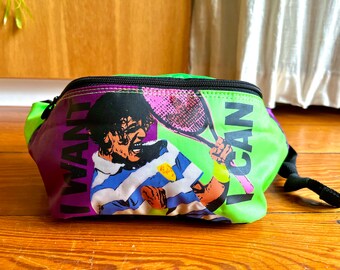 ADIDAS TORSION Bum BAG Vintage 80's I Want I Can Deadstock
