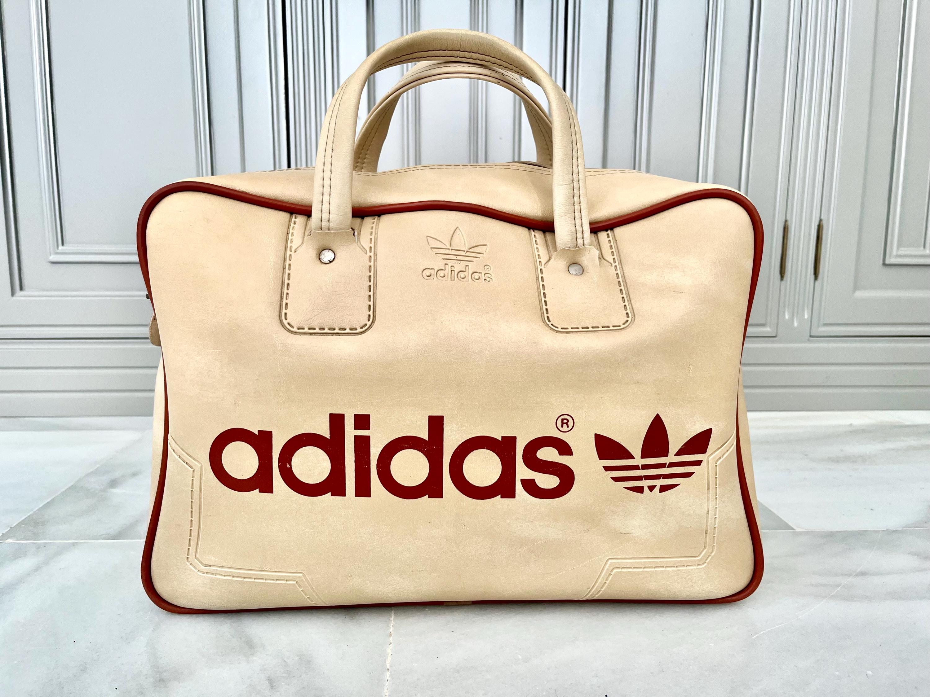 Vintage Red Adidas Bag - Etsy