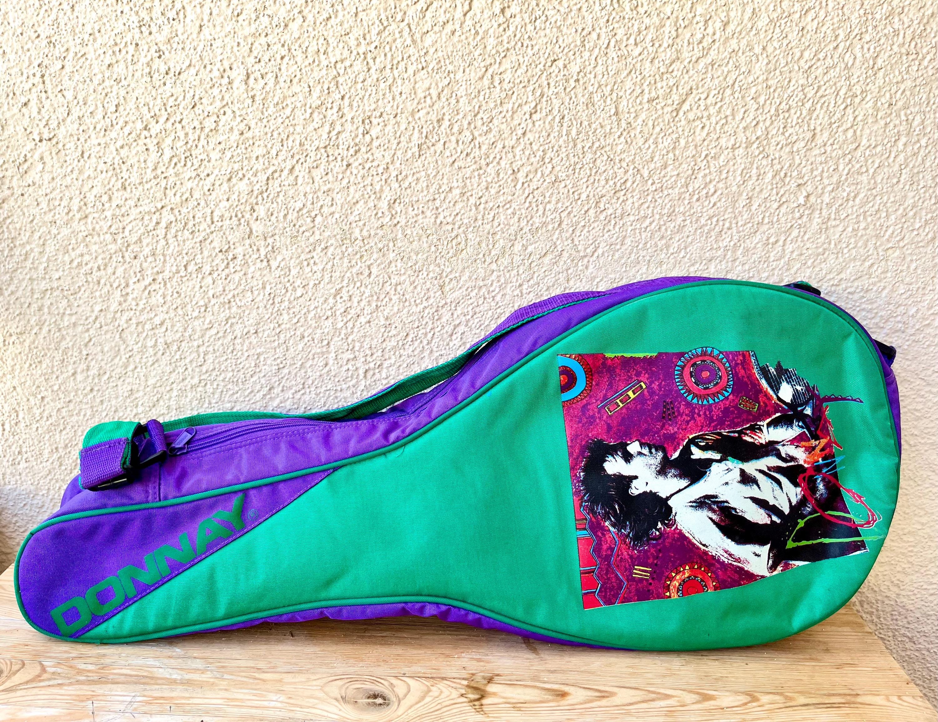 Donnay Andre Agassi Tennis Bag Vintage collectors travel bag Authentic Original 1992 Deadstock photoshooting Advertising Collectors